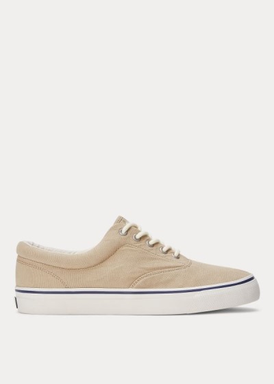 Polo Ralph Lauren Harpoon Lærred Sneakers Herre Danmark (ZLQSX9250)